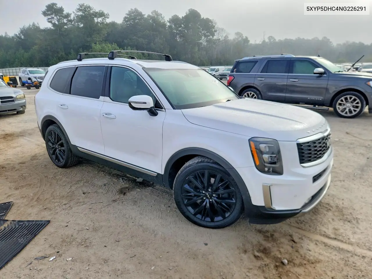 2022 KIA TELLURIDE VIN 5XYP5DHC4NG226291 — фото 4