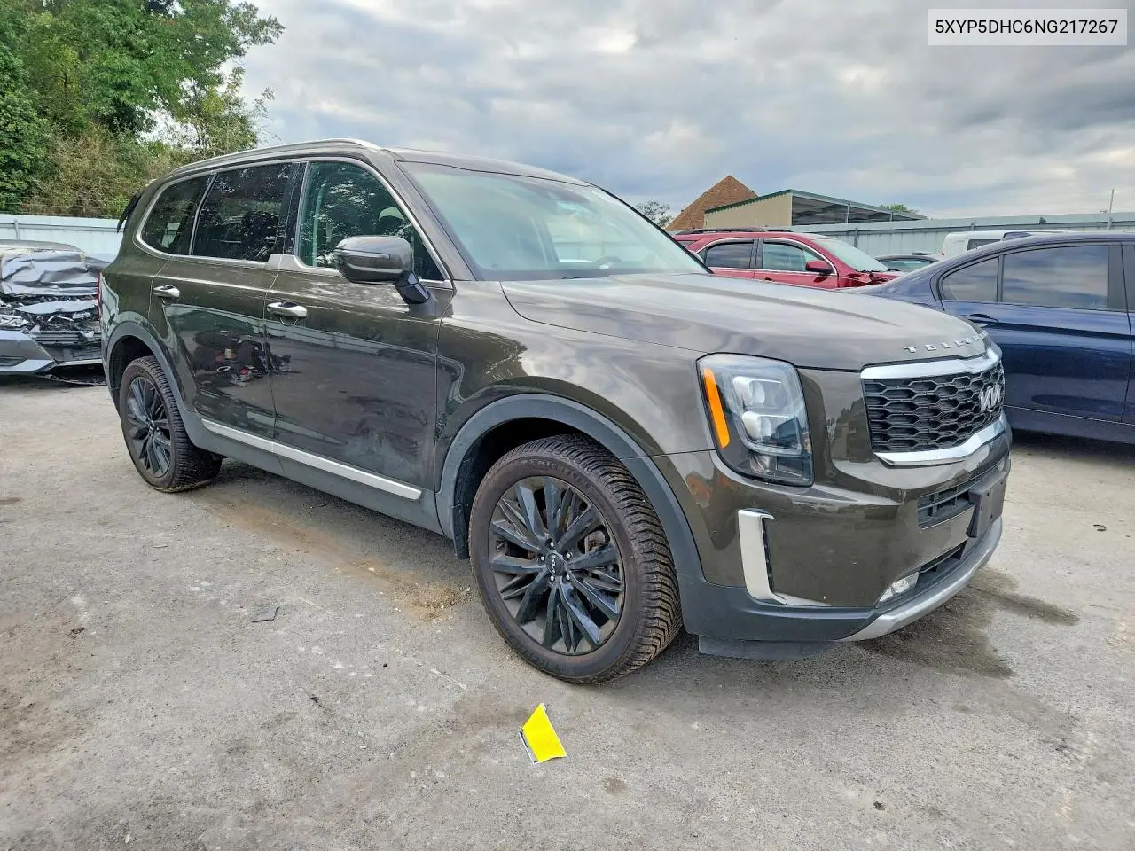 2022 KIA TELLURIDE VIN 5XYP5DHC6NG217267 — фото 4
