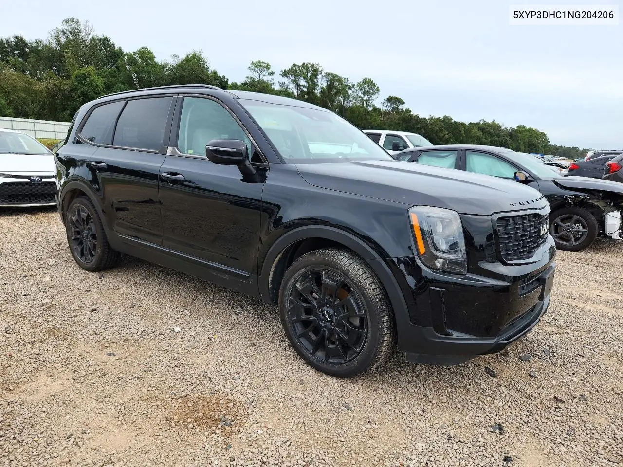 2022 KIA TELLURIDE VIN 5XYP3DHC1NG204206 — фото 4
