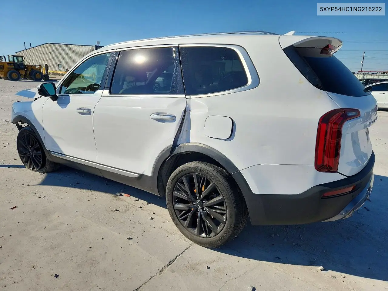 2022 KIA TELLURIDE VIN 5XYP54HC1NG216222 — фото 2