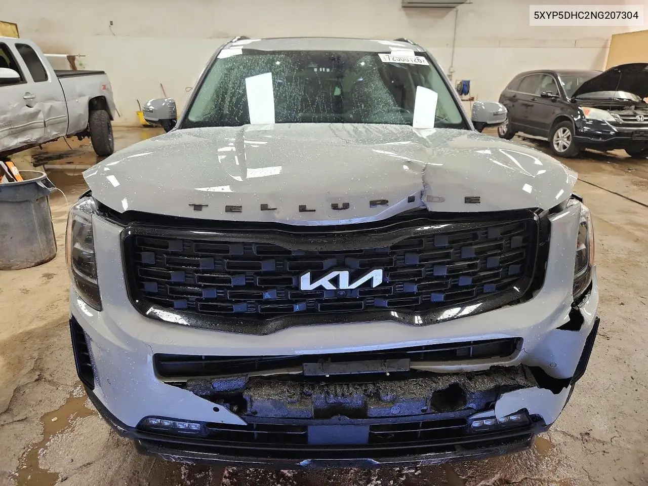 2022 KIA TELLURIDE VIN 5XYP5DHC2NG207304 — фото 5