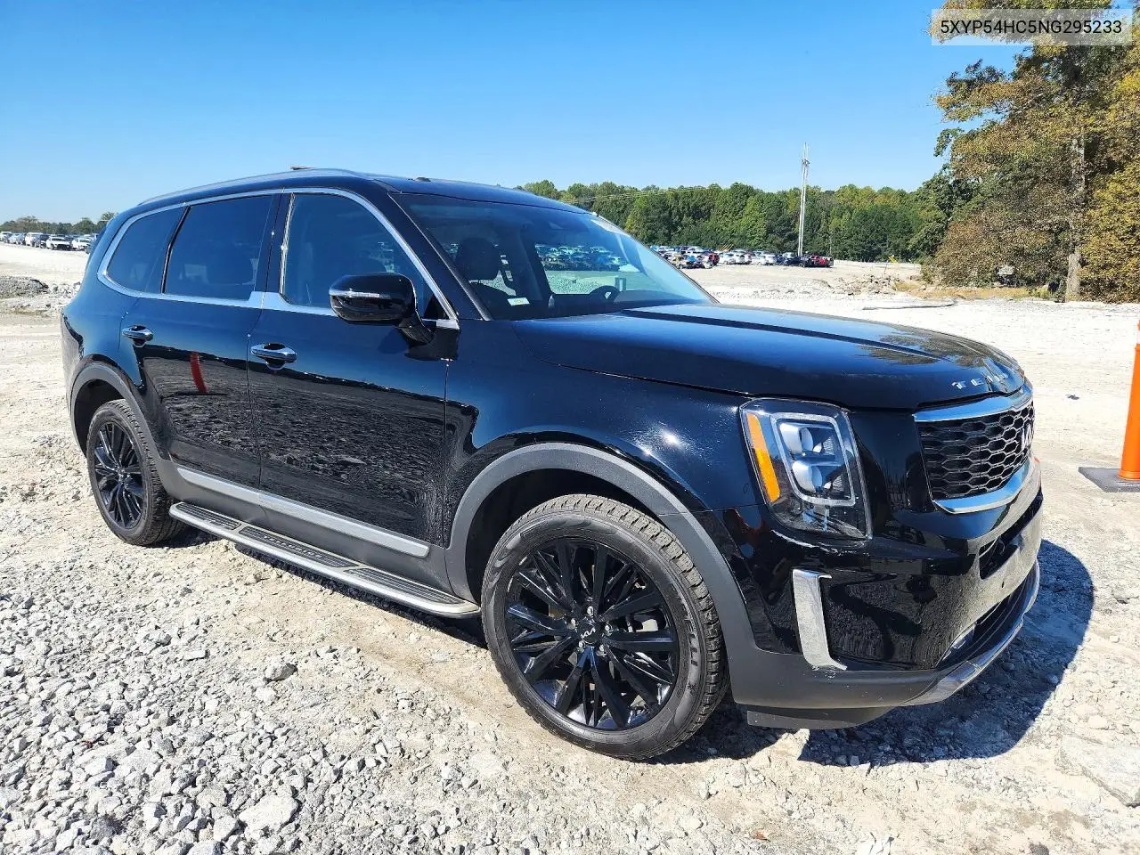 2022 KIA TELLURIDE VIN 5XYP54HC5NG295233 — фото 4