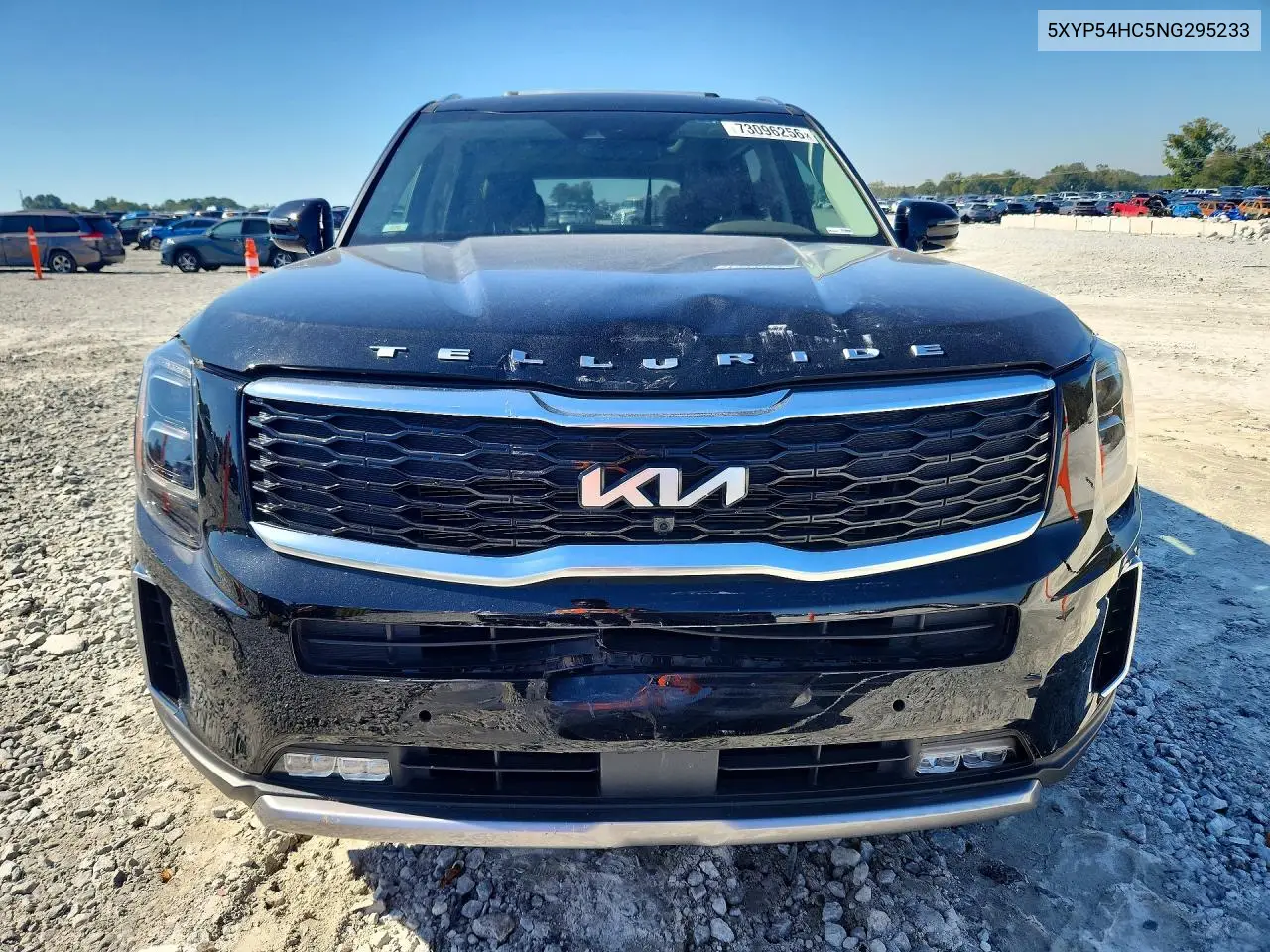2022 KIA TELLURIDE VIN 5XYP54HC5NG295233 — фото 5