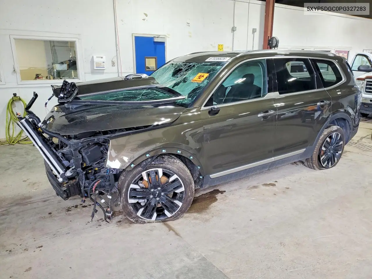 KIA TELLURIDE 2023, VIN 5XYP5DGC0PG327283