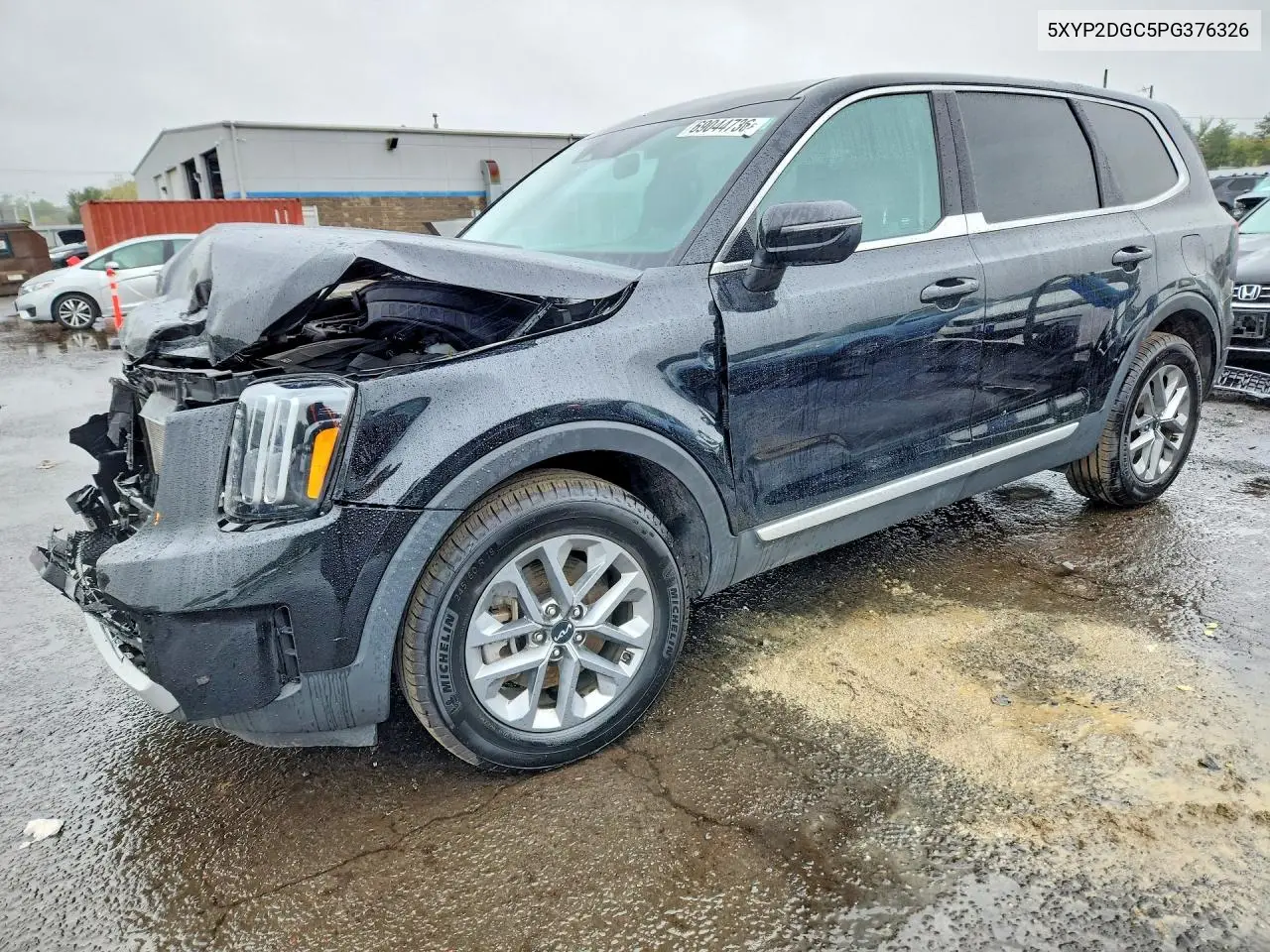 KIA TELLURIDE 2023, VIN 5XYP2DGC5PG376326