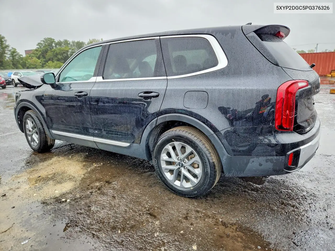 2023 KIA TELLURIDE VIN 5XYP2DGC5PG376326 — фото 2
