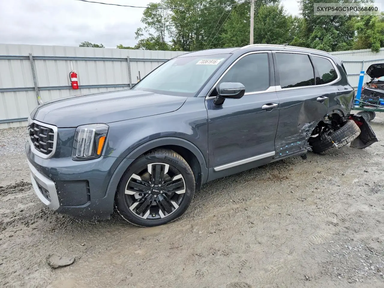 KIA TELLURIDE 2023, VIN 5XYP54GC1PG368490