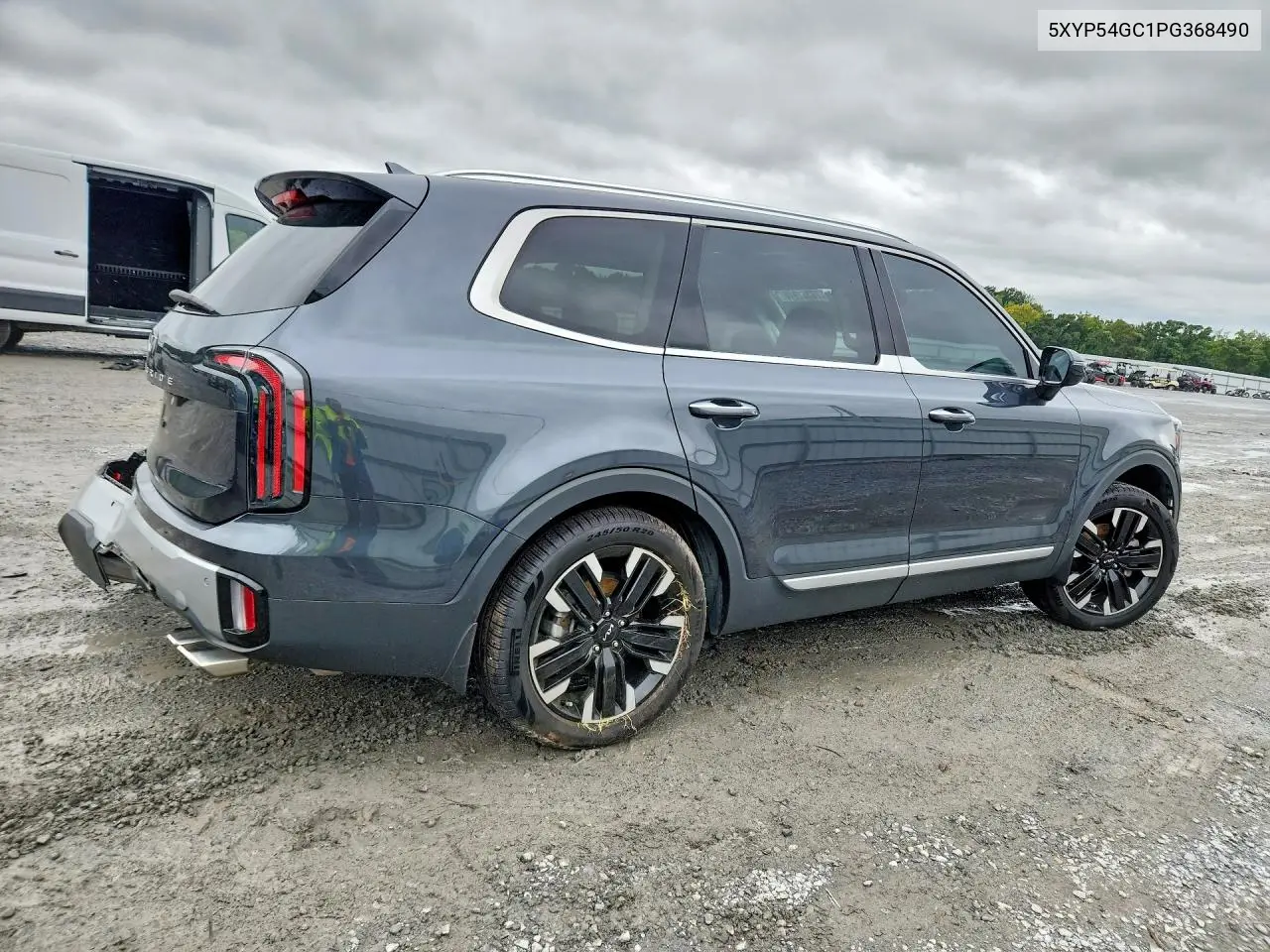 2023 KIA TELLURIDE VIN 5XYP54GC1PG368490 — фото 3