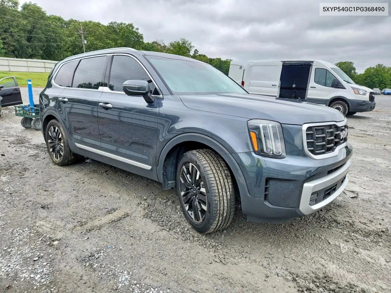 2023 KIA TELLURIDE VIN 5XYP54GC1PG368490 — фото 4