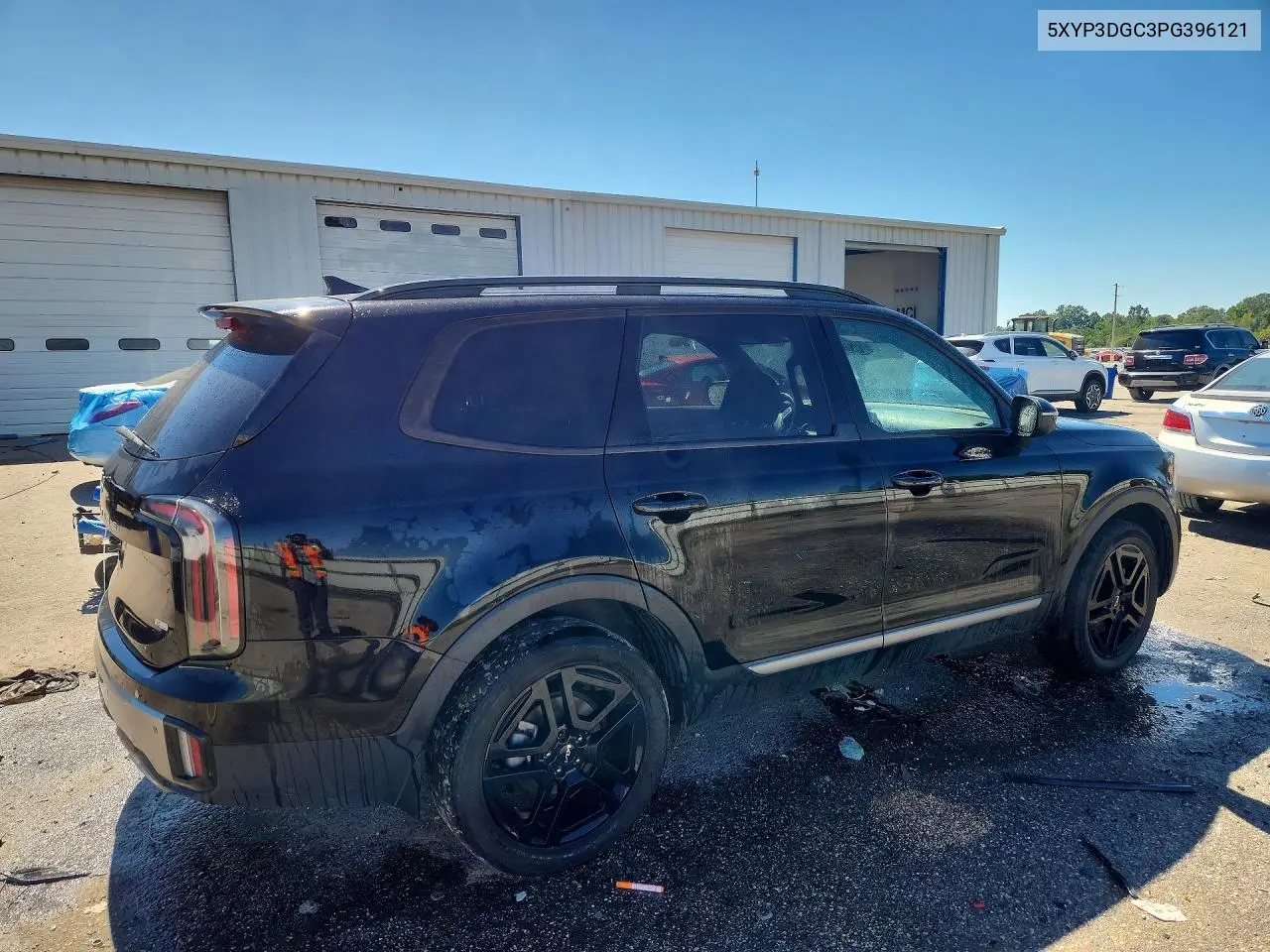 2023 KIA TELLURIDE VIN 5XYP3DGC3PG396121 — фото 3