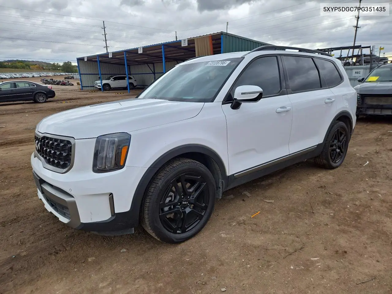 KIA TELLURIDE 2023, VIN 5XYP5DGC7PG351435