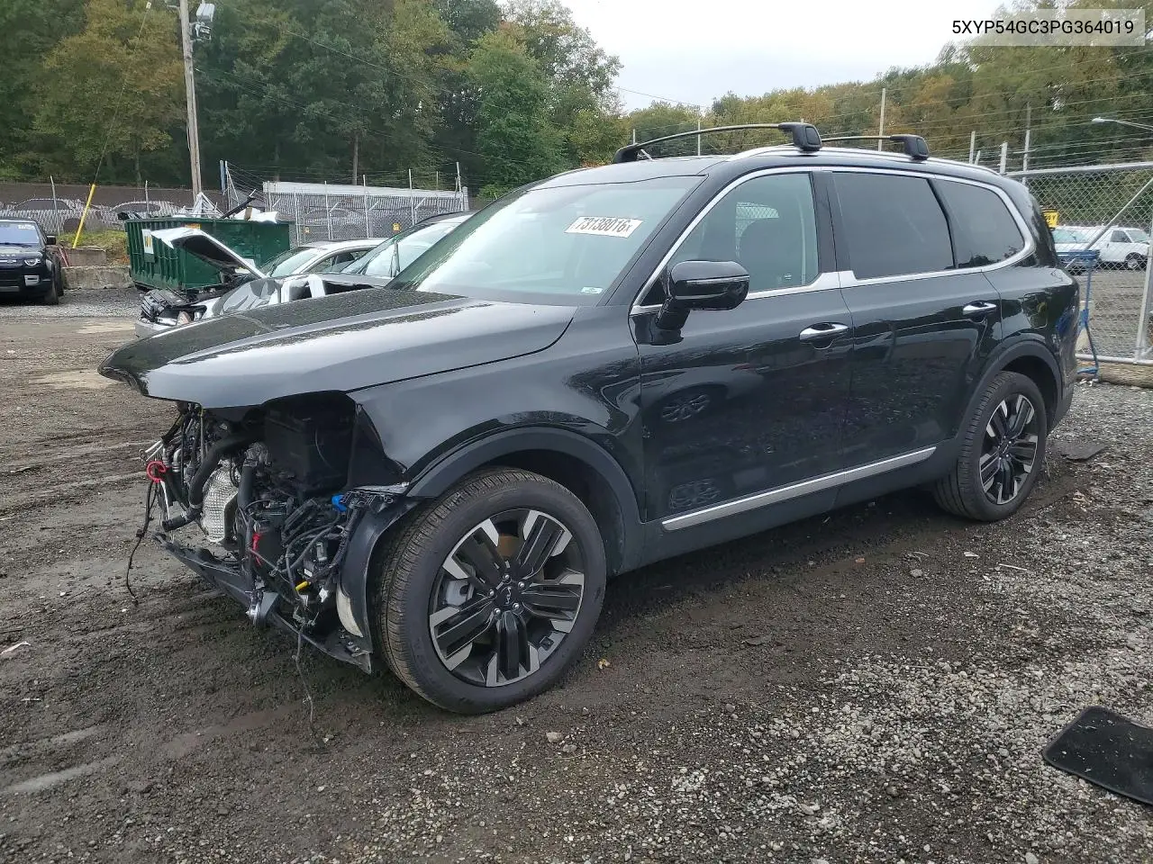 KIA TELLURIDE 2023, VIN 5XYP54GC3PG364019
