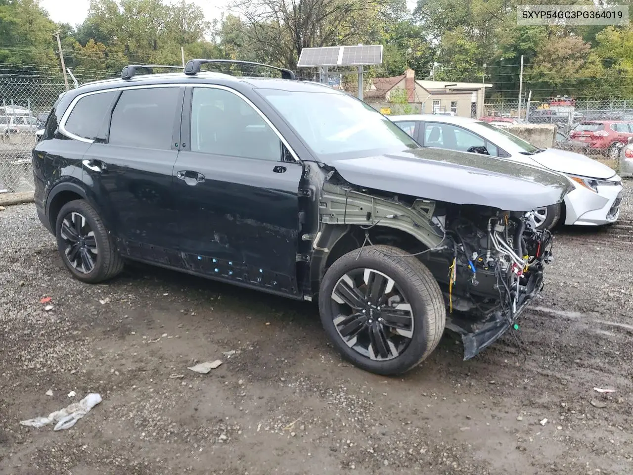 2023 KIA TELLURIDE VIN 5XYP54GC3PG364019 — фото 4