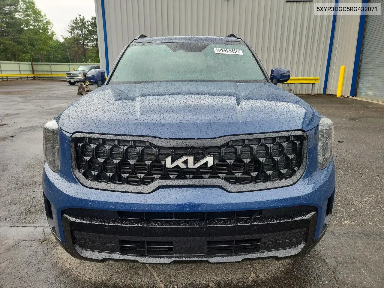 2024 KIA TELLURIDE VIN 5XYP3DGC5RG432071 — фото 5