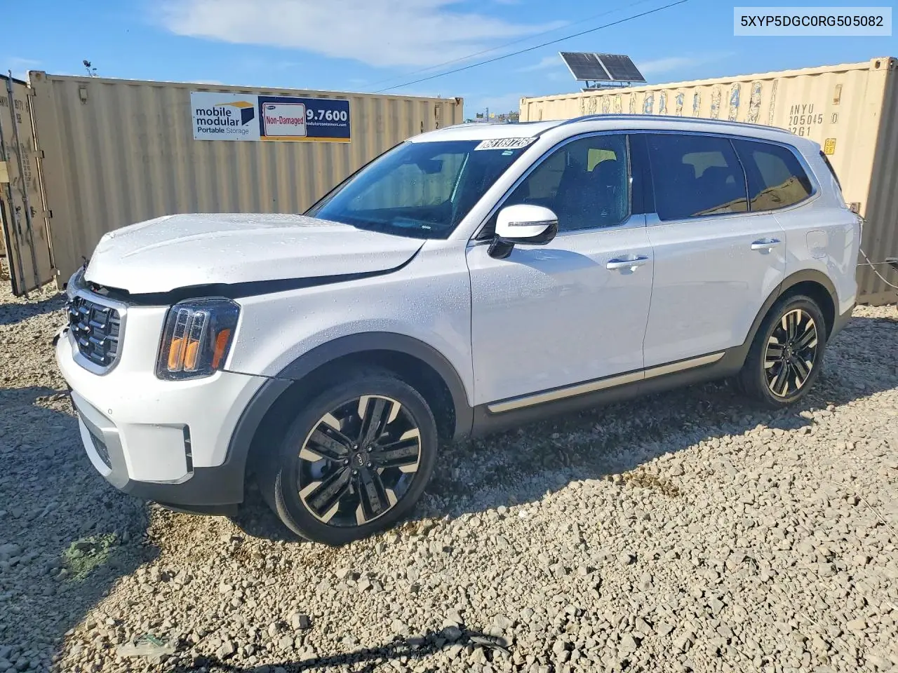 KIA TELLURIDE 2024, VIN 5XYP5DGC0RG505082