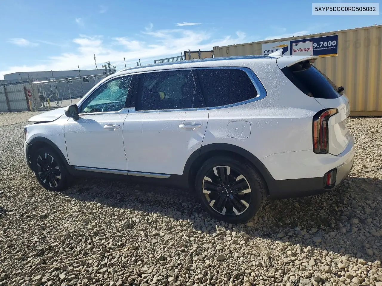 2024 KIA TELLURIDE VIN 5XYP5DGC0RG505082 — фото 2