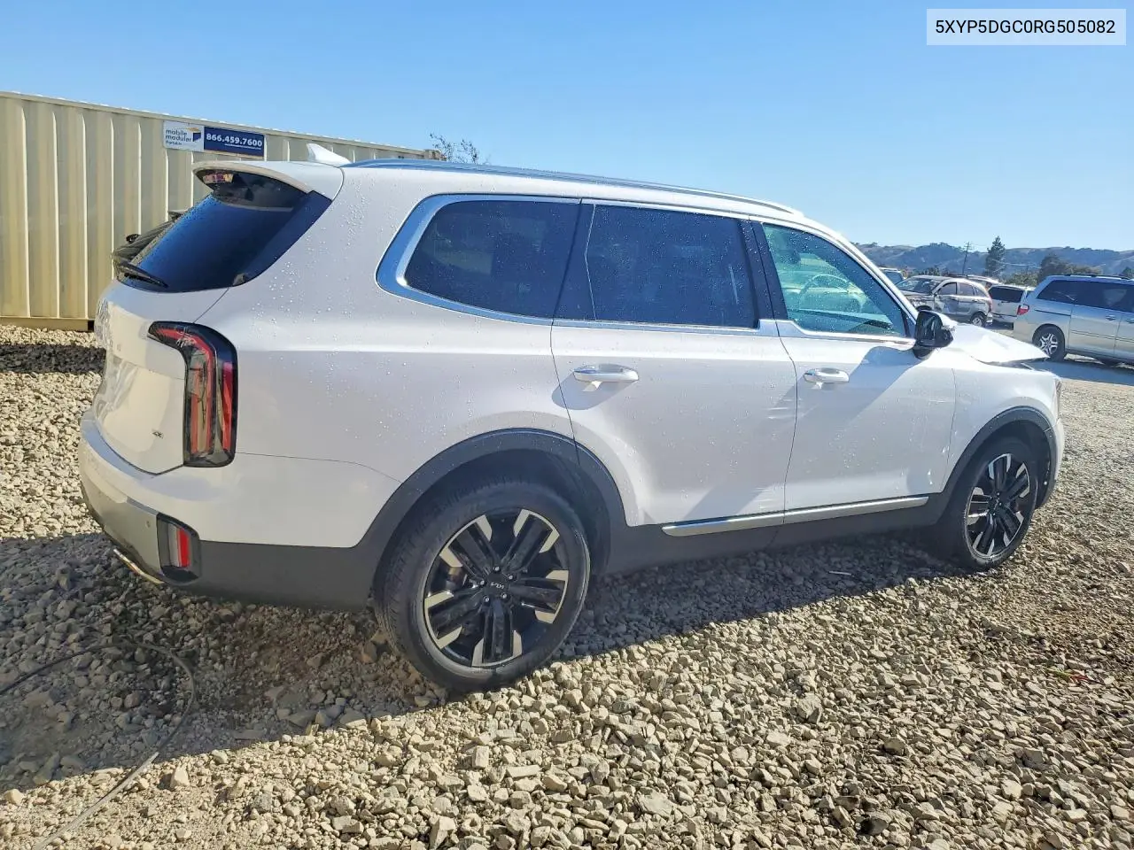 2024 KIA TELLURIDE VIN 5XYP5DGC0RG505082 — фото 3