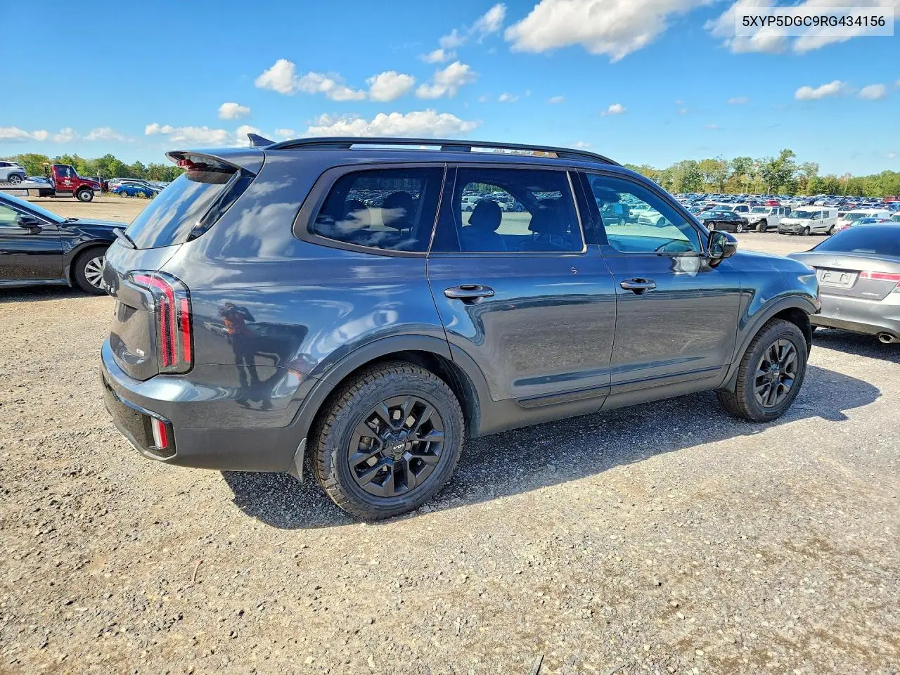 2024 KIA TELLURIDE VIN 5XYP5DGC9RG434156 — фото 3
