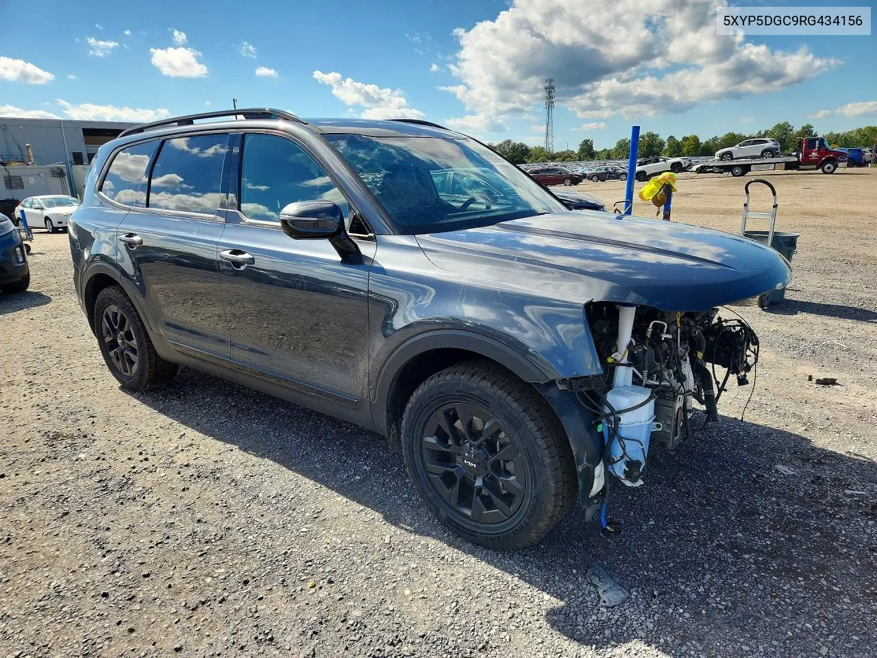 2024 KIA TELLURIDE VIN 5XYP5DGC9RG434156 — фото 4