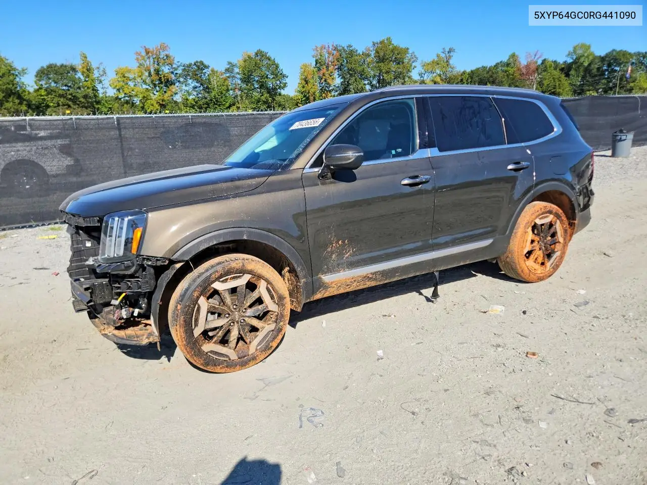 KIA TELLURIDE 2024, VIN 5XYP64GC0RG441090