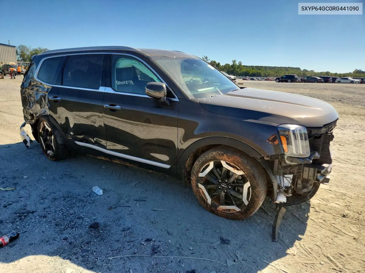 2024 KIA TELLURIDE VIN 5XYP64GC0RG441090 — фото 4