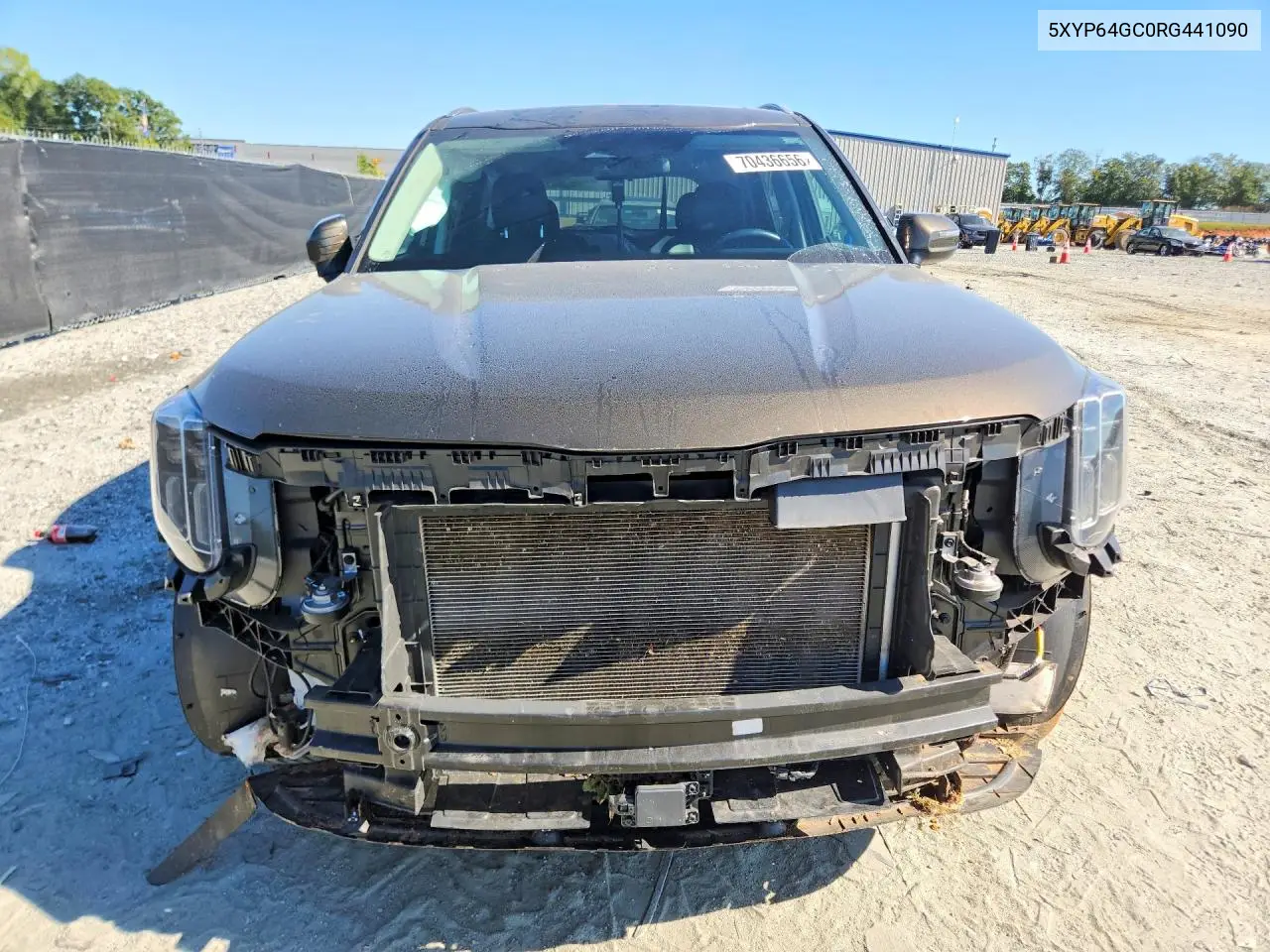 2024 KIA TELLURIDE VIN 5XYP64GC0RG441090 — фото 5