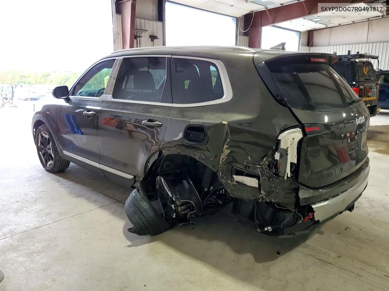 2024 KIA TELLURIDE VIN 5XYP3DGC7RG491817 — фото 2