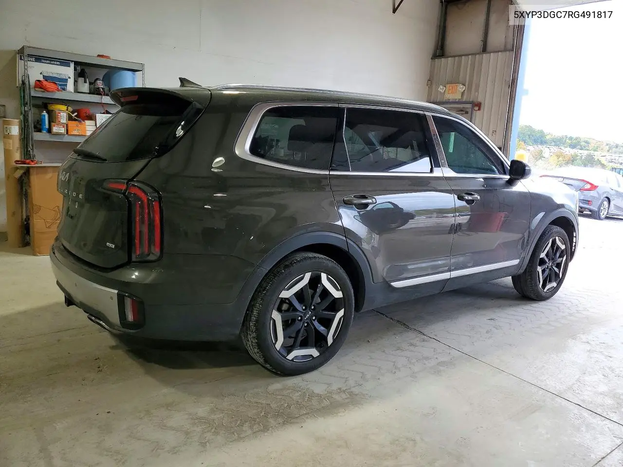 2024 KIA TELLURIDE VIN 5XYP3DGC7RG491817 — фото 3