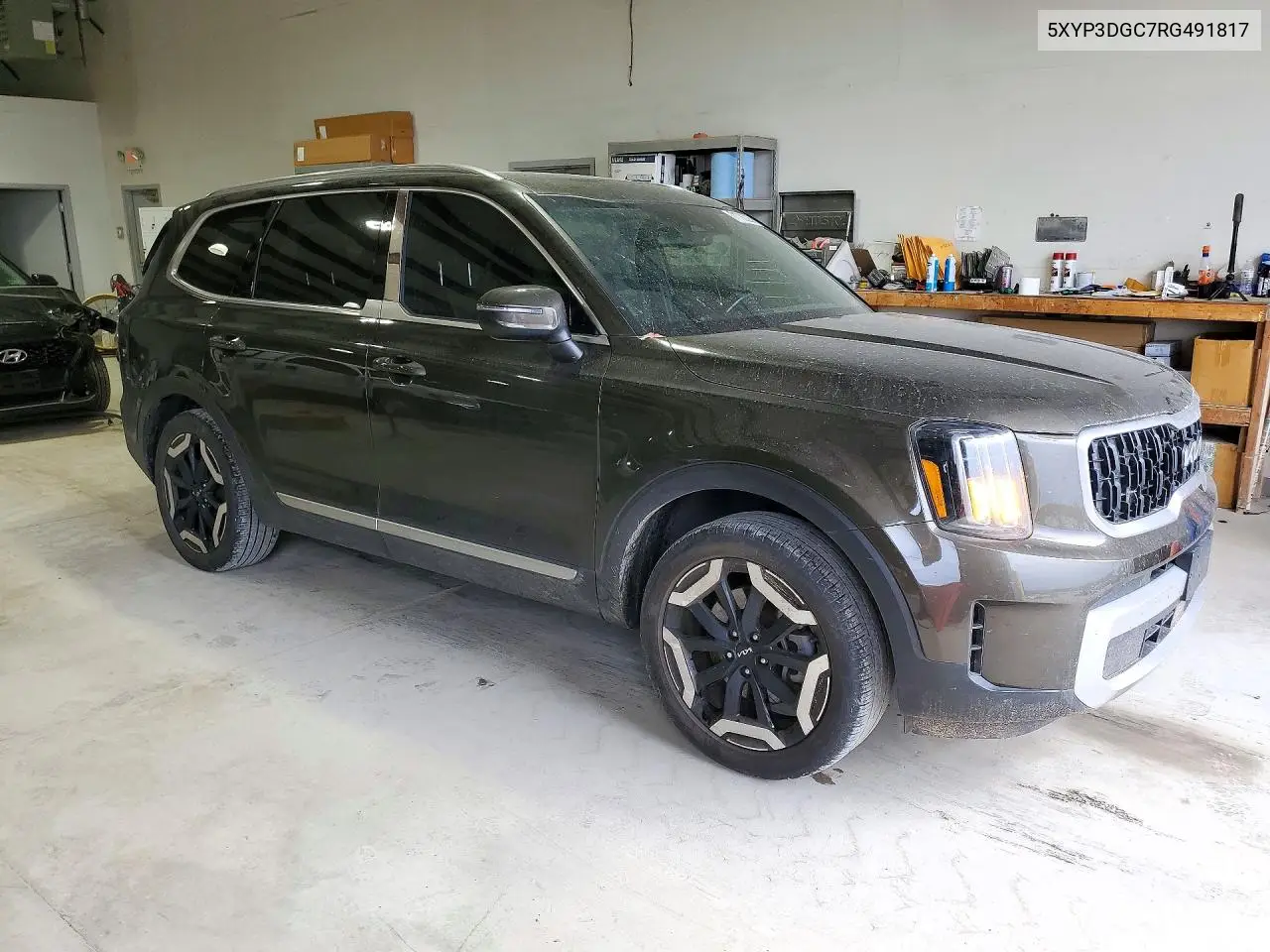 2024 KIA TELLURIDE VIN 5XYP3DGC7RG491817 — фото 4