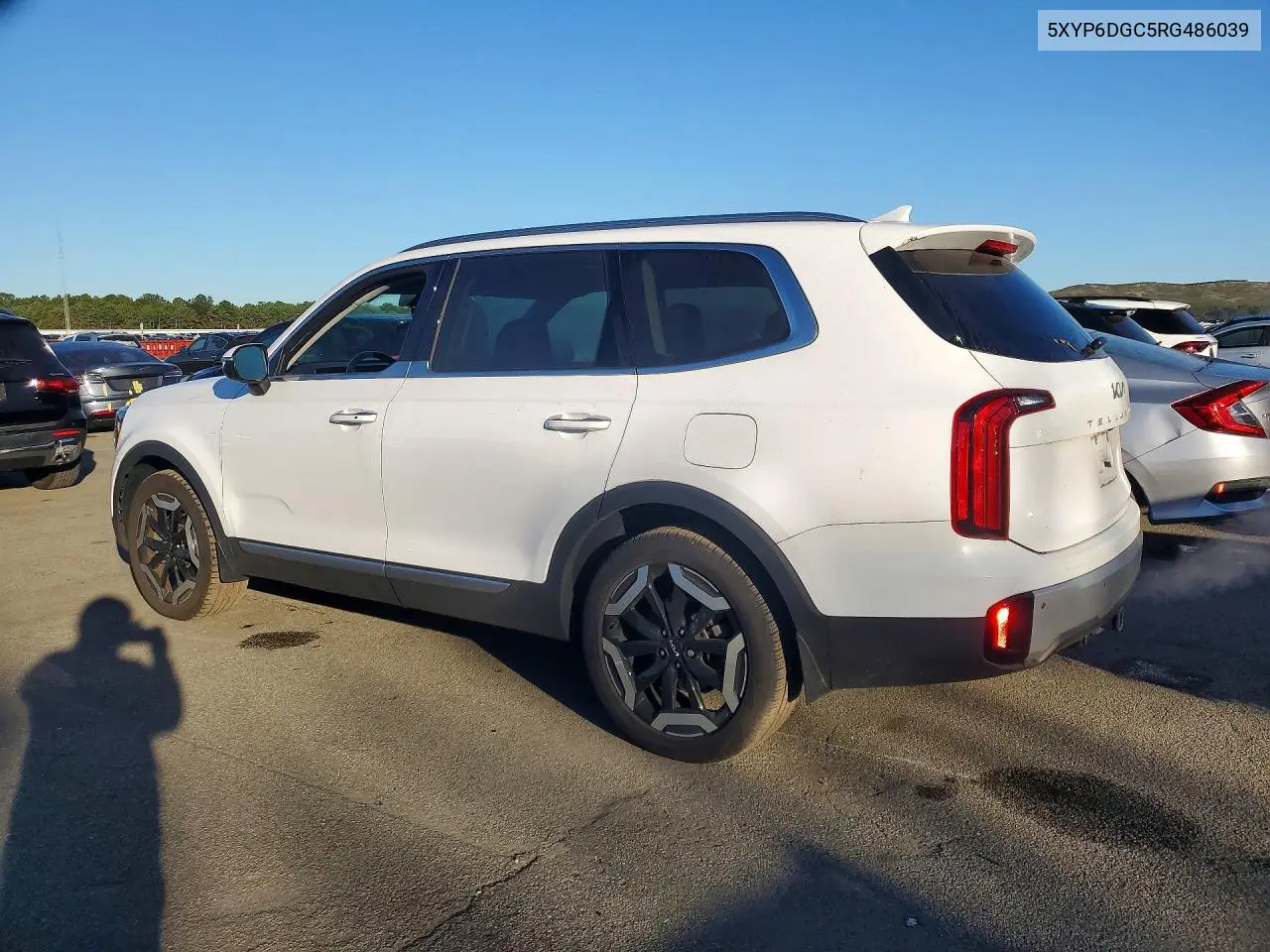 2024 KIA TELLURIDE VIN 5XYP6DGC5RG486039 — фото 2