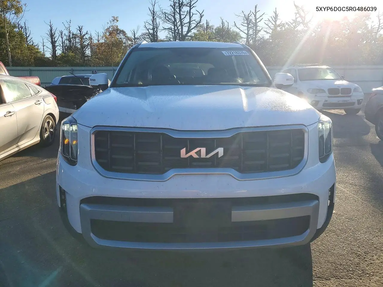 2024 KIA TELLURIDE VIN 5XYP6DGC5RG486039 — фото 5