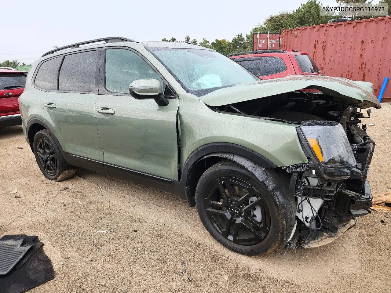 2024 KIA TELLURIDE VIN 5XYP3DGC5RG516973 — фото 4
