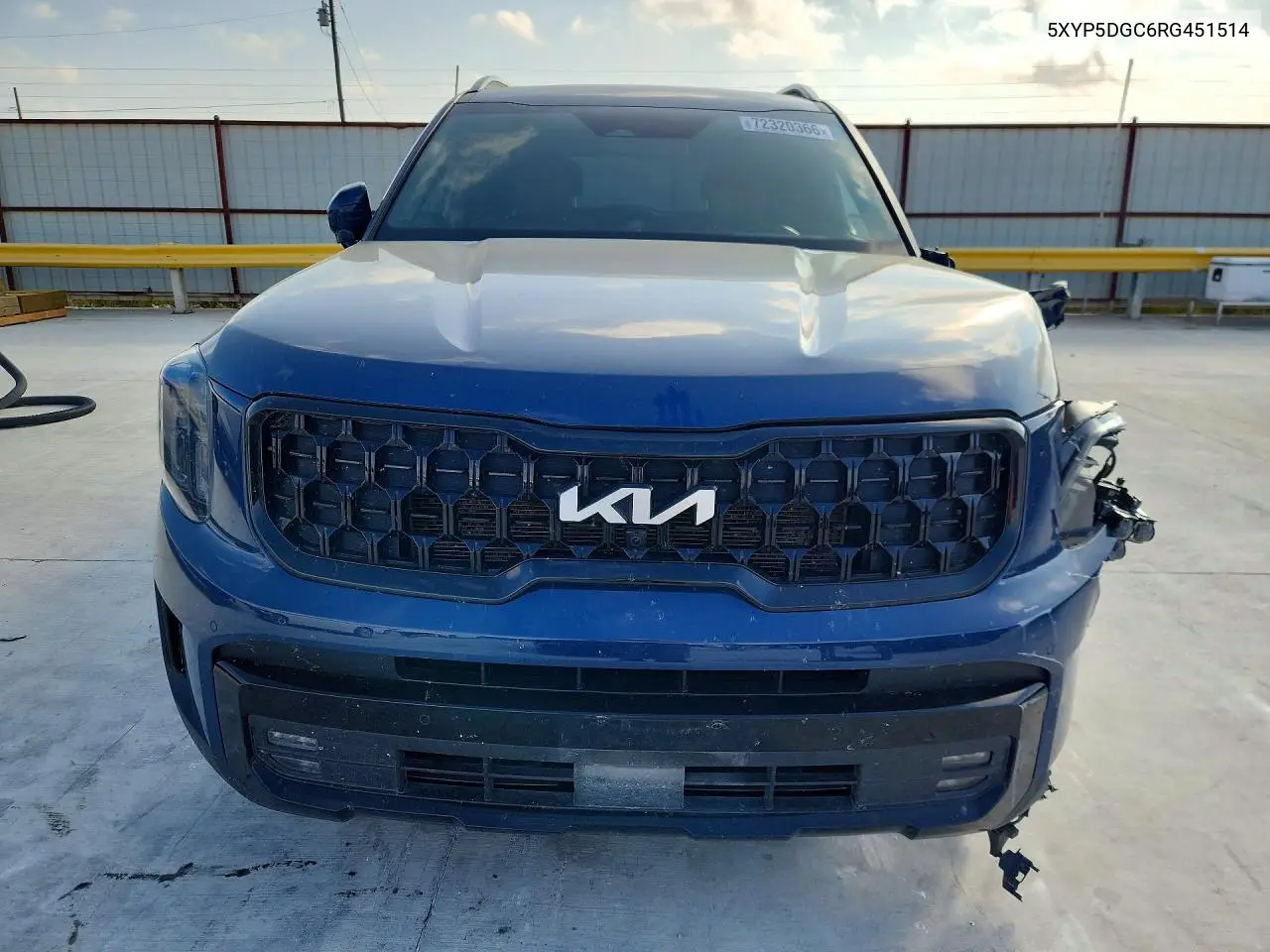 2024 KIA TELLURIDE VIN 5XYP5DGC6RG451514 — фото 5