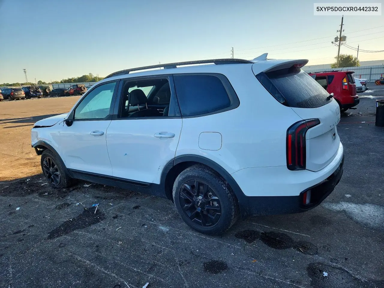 2024 KIA TELLURIDE VIN 5XYP5DGCXRG442332 — фото 2