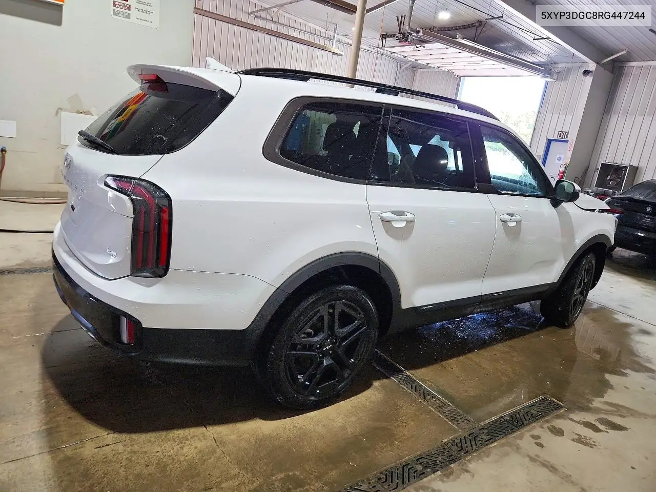 2024 KIA TELLURIDE VIN 5XYP3DGC8RG447244 — фото 3