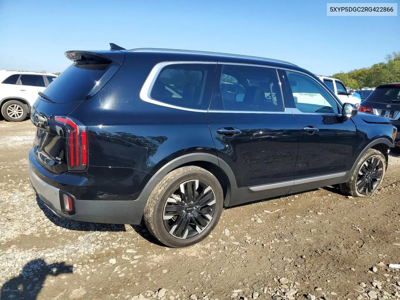 2024 KIA TELLURIDE VIN 5XYP5DGC2RG422866 — фото 3