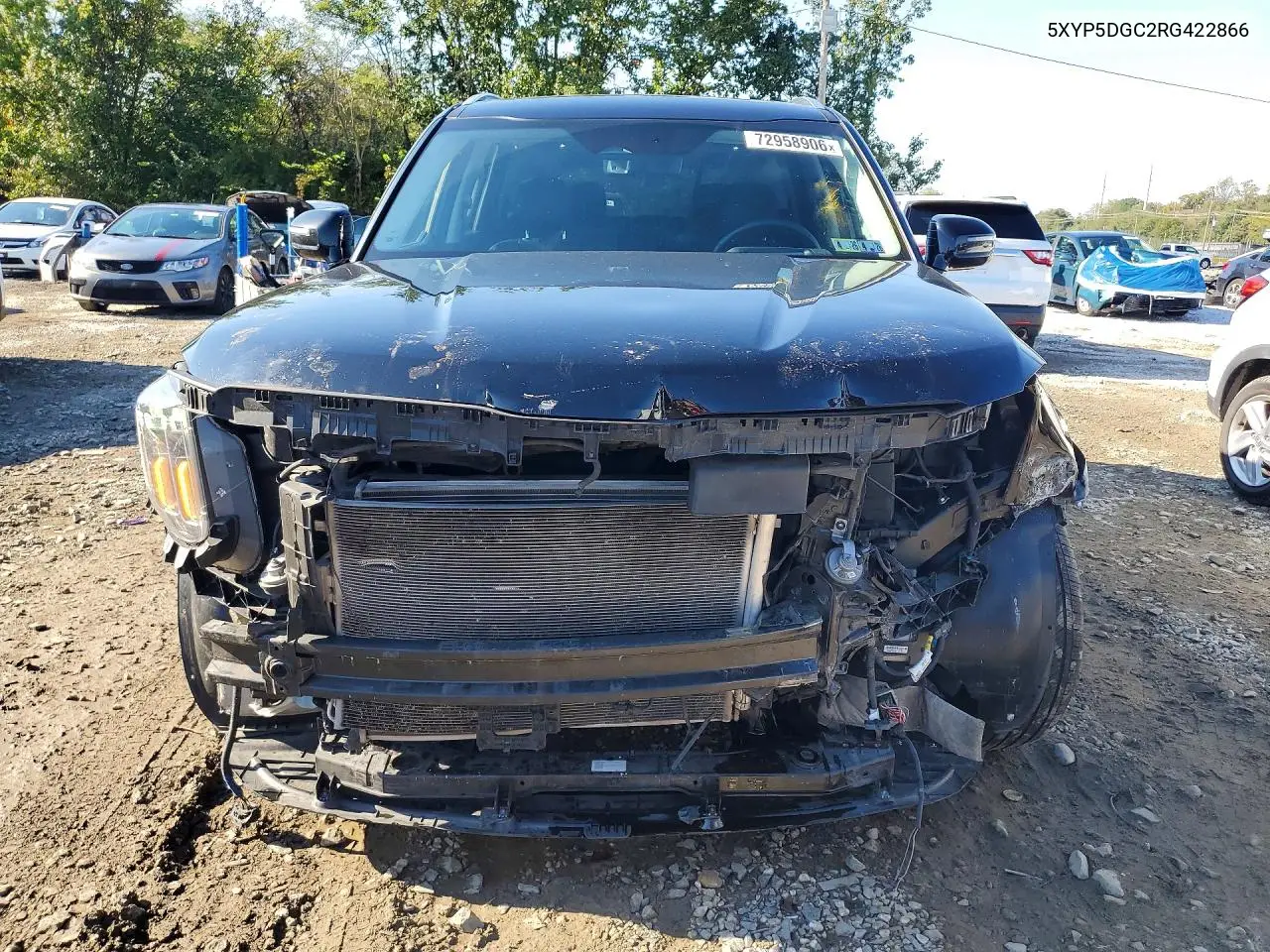 2024 KIA TELLURIDE VIN 5XYP5DGC2RG422866 — фото 5
