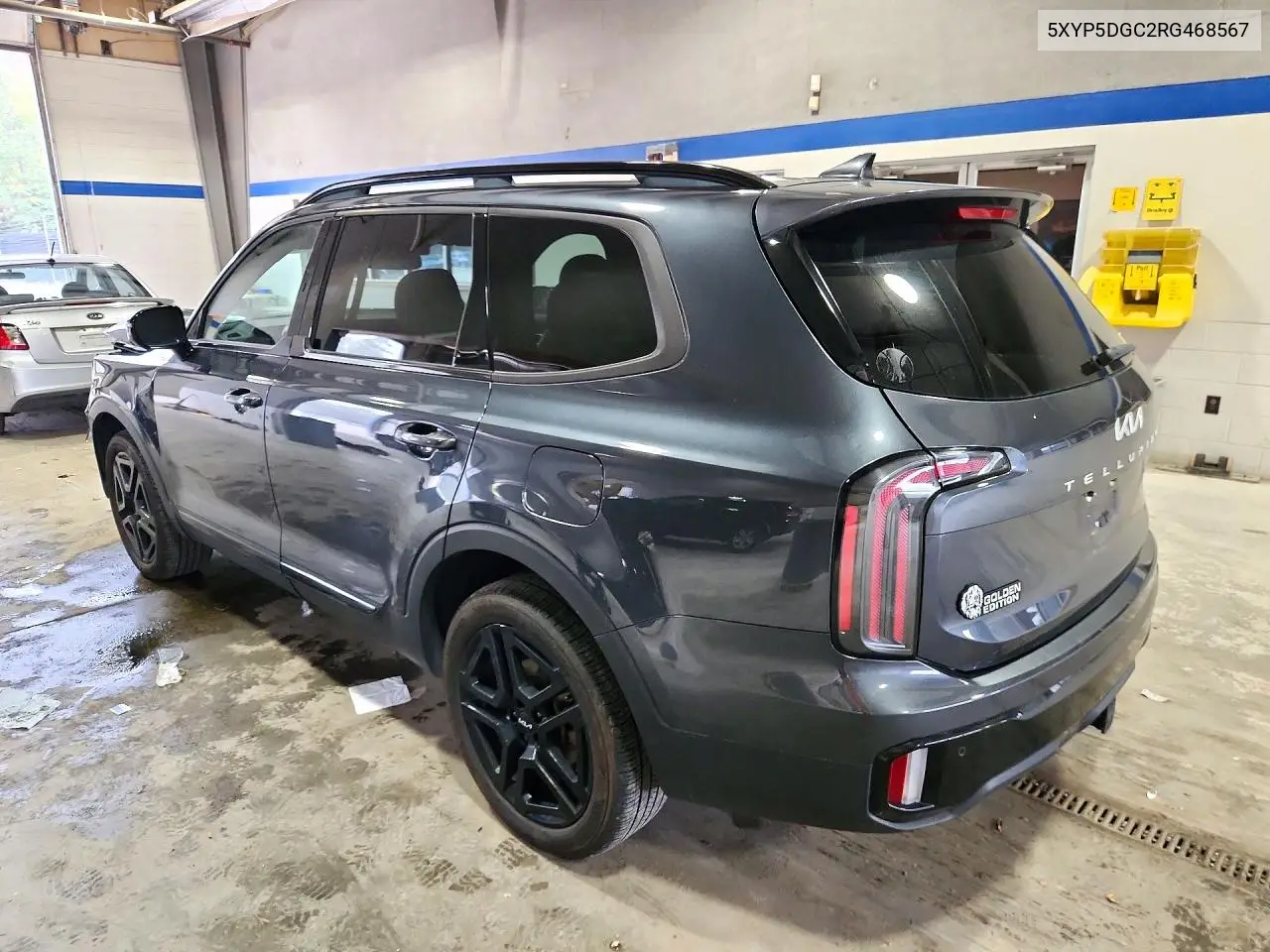 2024 KIA TELLURIDE VIN 5XYP5DGC2RG468567 — фото 2