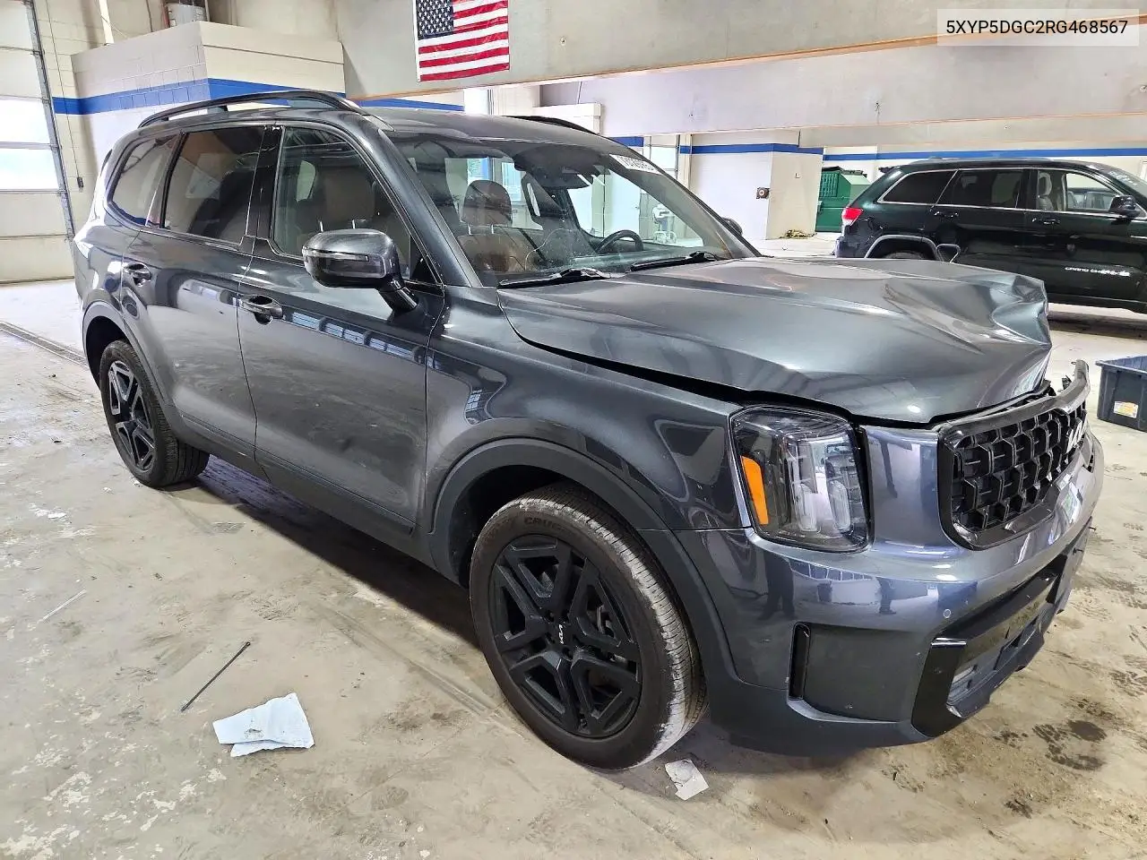 2024 KIA TELLURIDE VIN 5XYP5DGC2RG468567 — фото 4