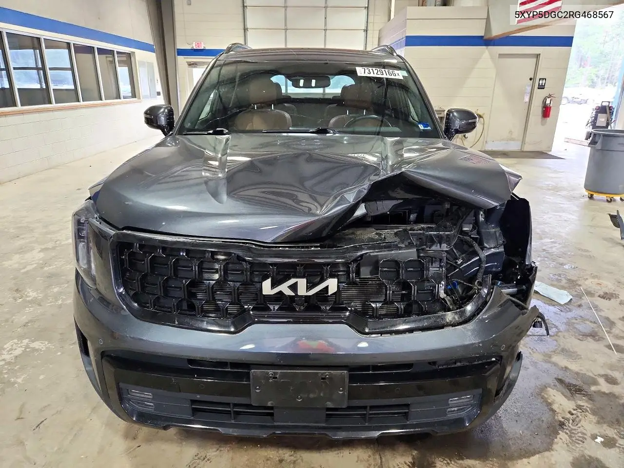 2024 KIA TELLURIDE VIN 5XYP5DGC2RG468567 — фото 5