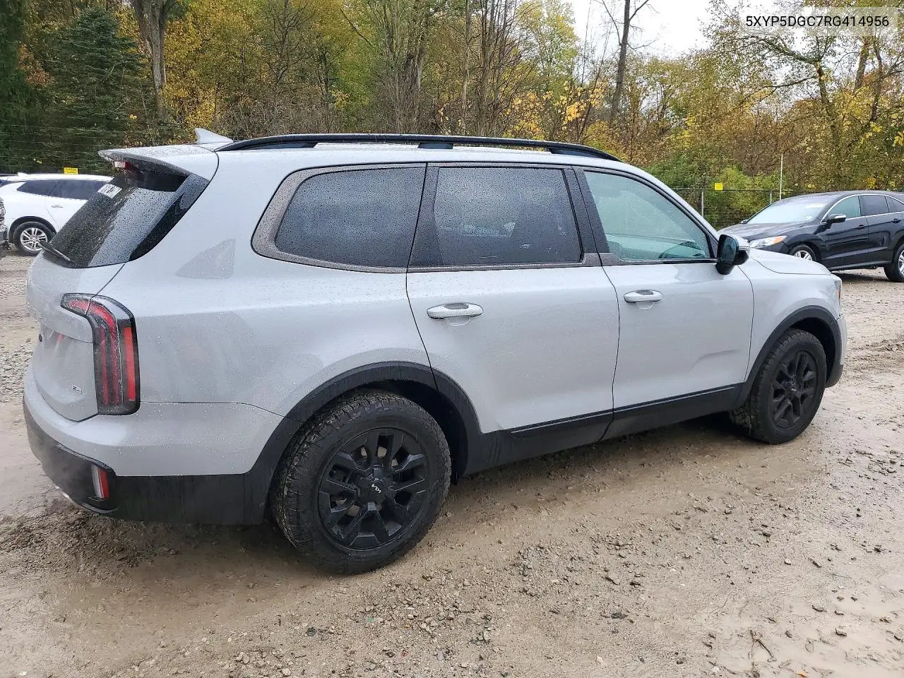 2024 KIA TELLURIDE VIN 5XYP5DGC7RG414956 — фото 3