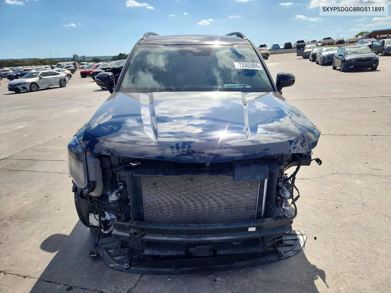 2024 KIA TELLURIDE VIN 5XYP5DGC8RG511891 — фото 5