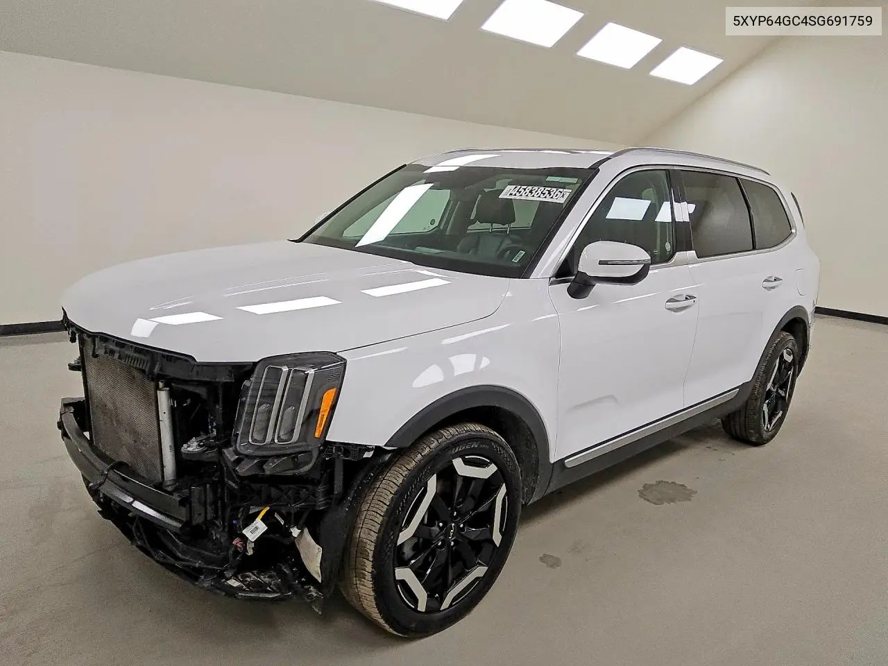 2025 KIA TELLURIDE VIN 5XYP64GC4SG691759 — фото 3