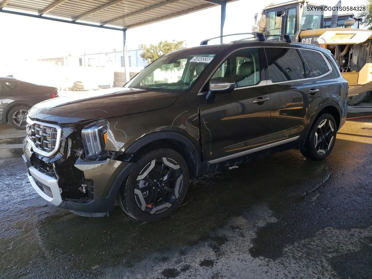 KIA TELLURIDE 2025, VIN 5XYP6DGC1SG584328