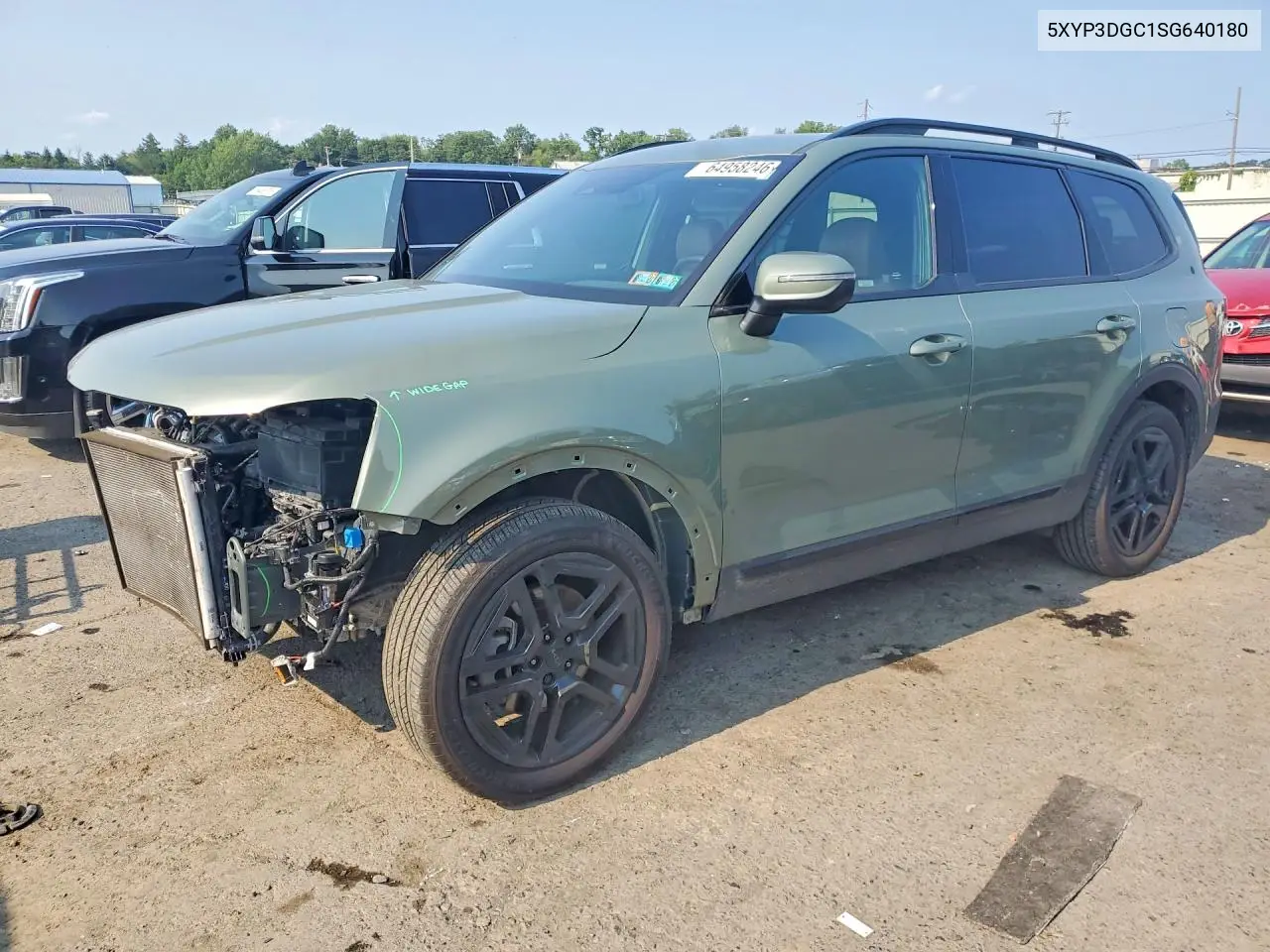 KIA TELLURIDE 2025, VIN 5XYP3DGC1SG640180