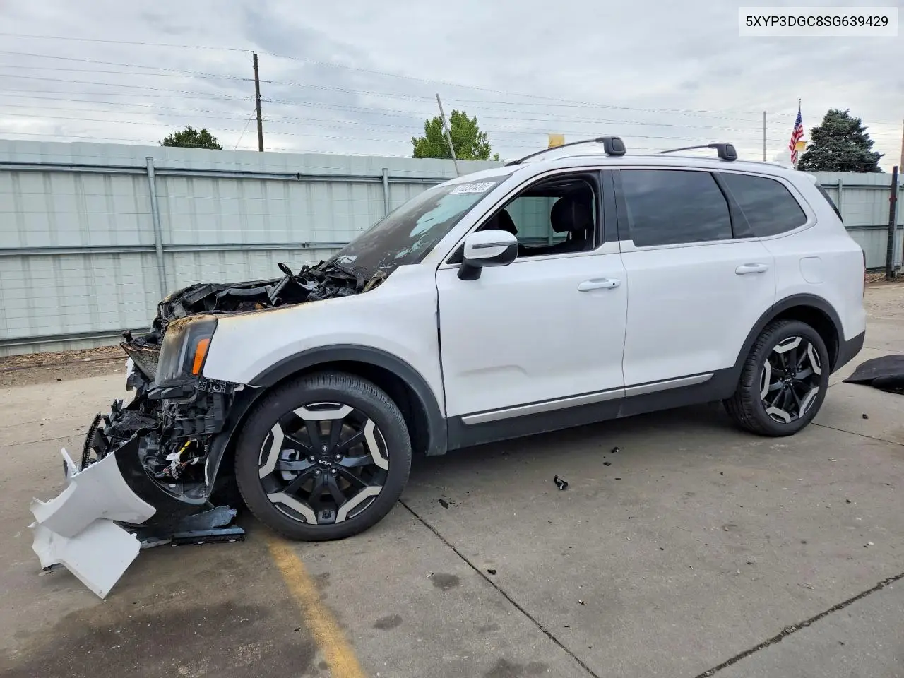 KIA TELLURIDE 2025, VIN 5XYP3DGC8SG639429