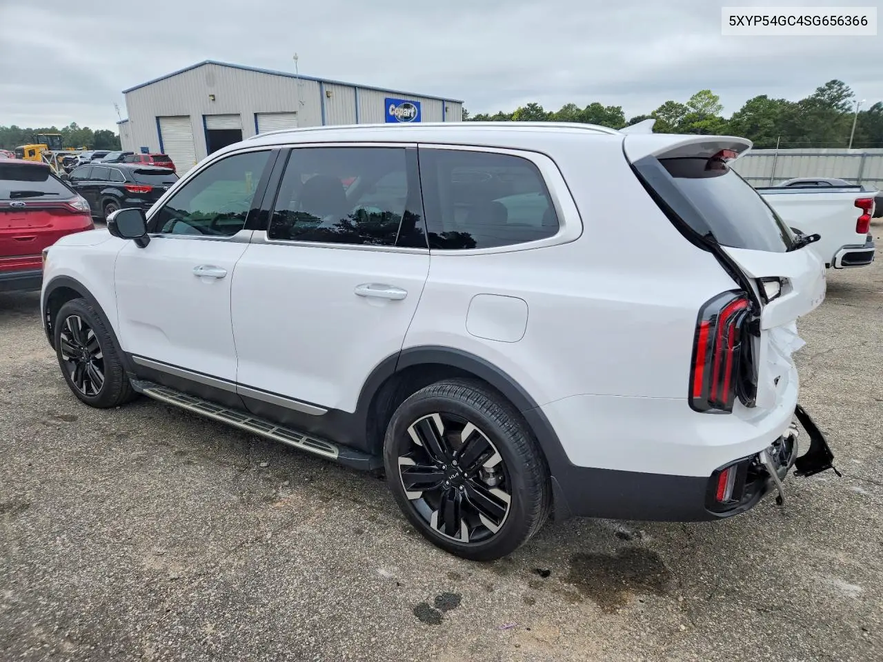 2025 KIA TELLURIDE VIN 5XYP54GC4SG656366 — фото 2