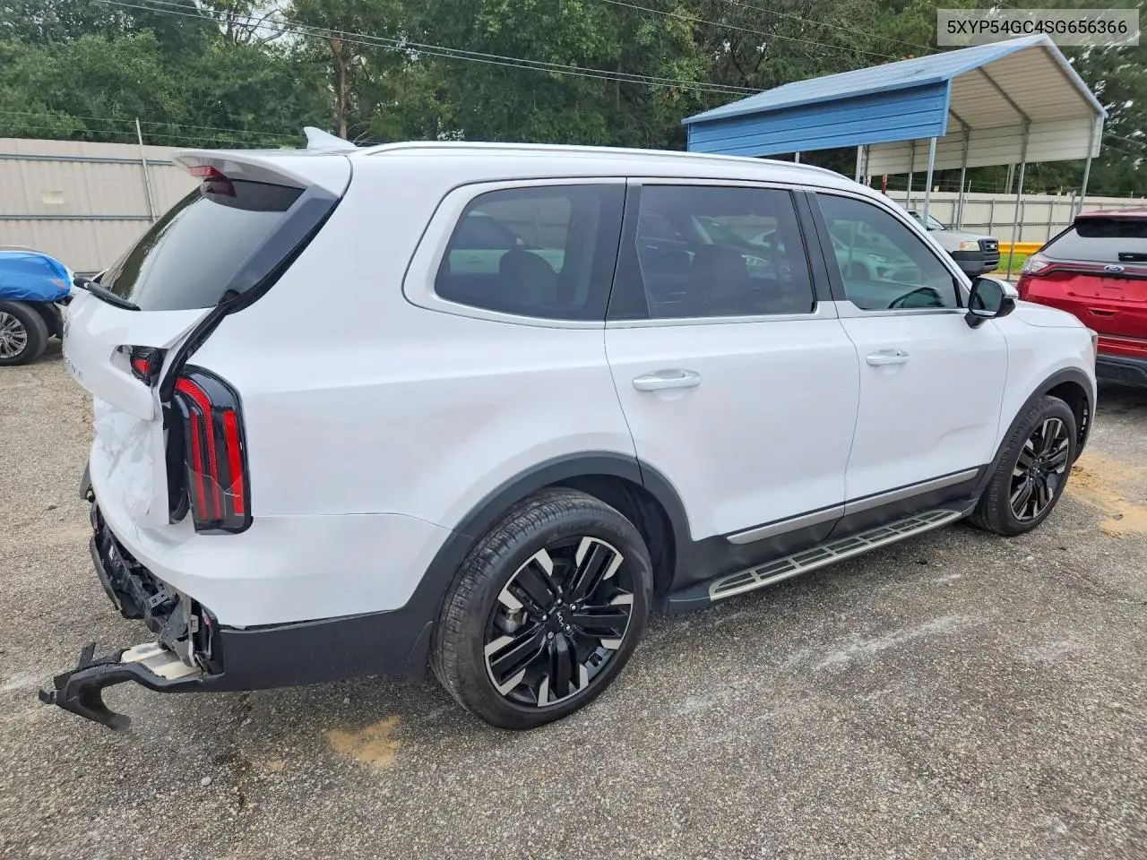 2025 KIA TELLURIDE VIN 5XYP54GC4SG656366 — фото 3