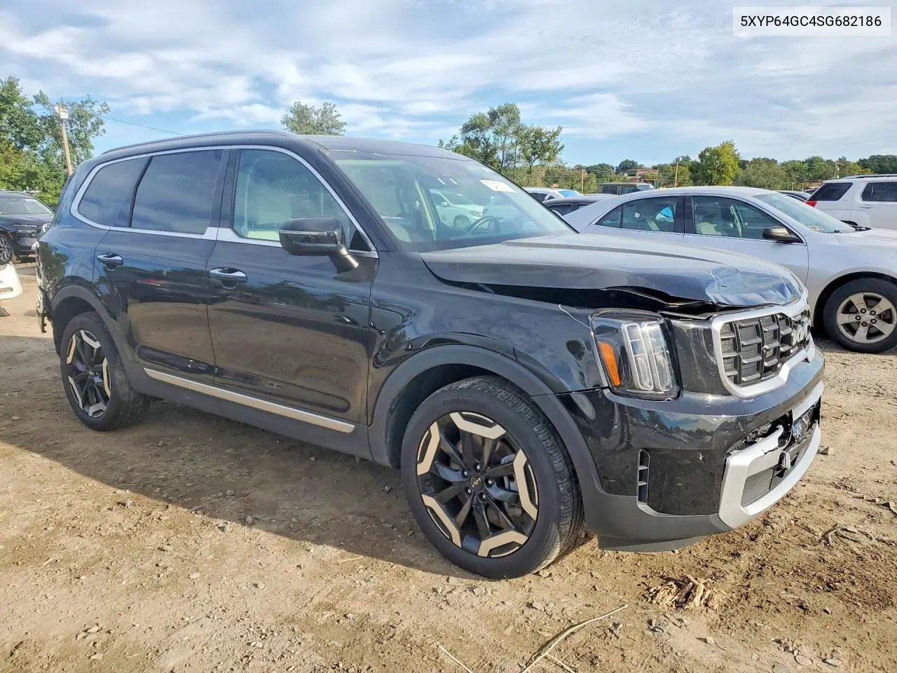 2025 KIA TELLURIDE VIN 5XYP64GC4SG682186 — фото 4