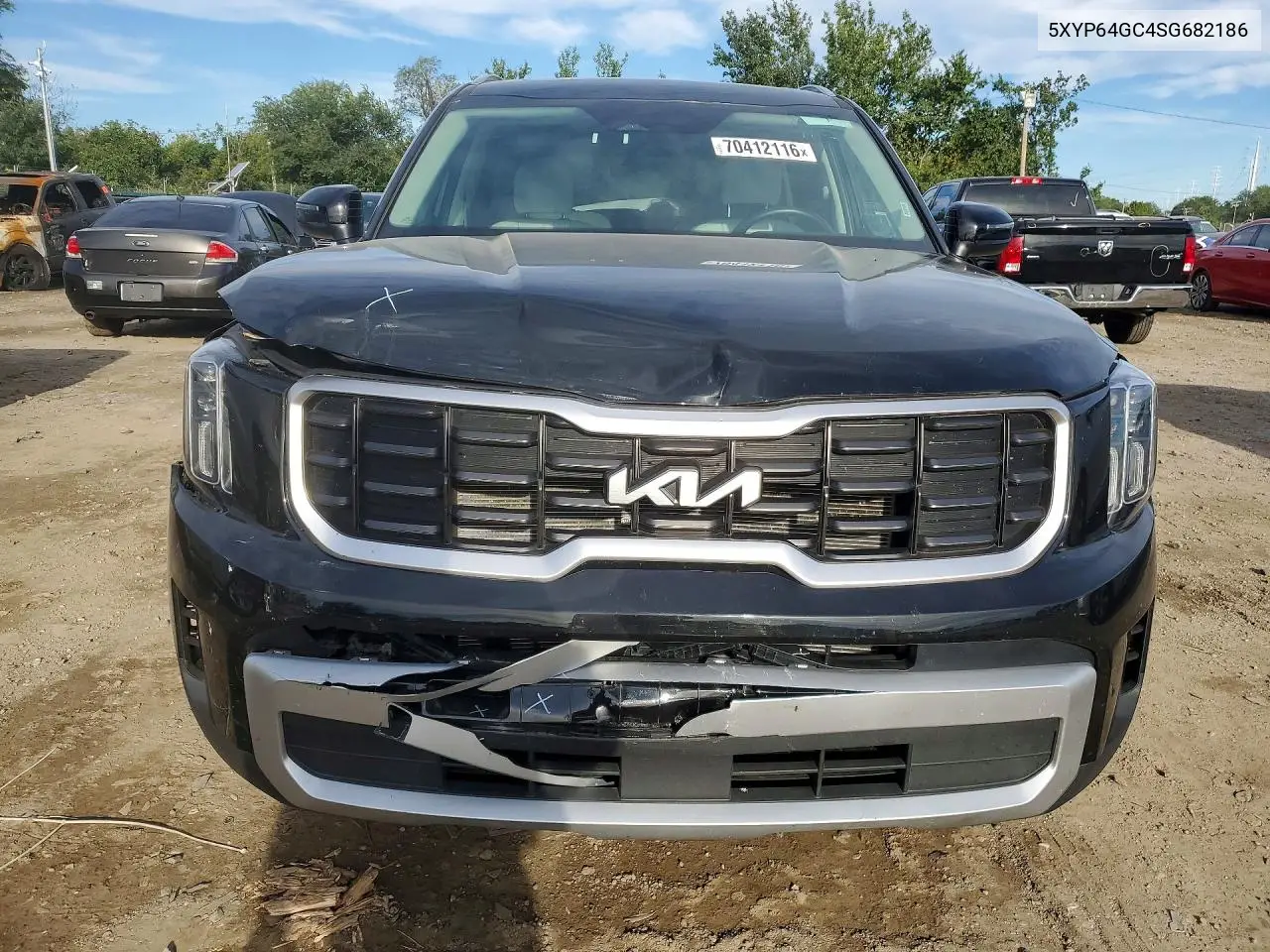 2025 KIA TELLURIDE VIN 5XYP64GC4SG682186 — фото 5